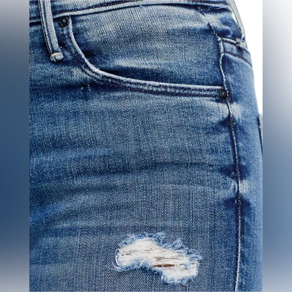 Mother Jeans - the mid rise dazzler ankle fray "weekend warrior" - Picture 5 of 5